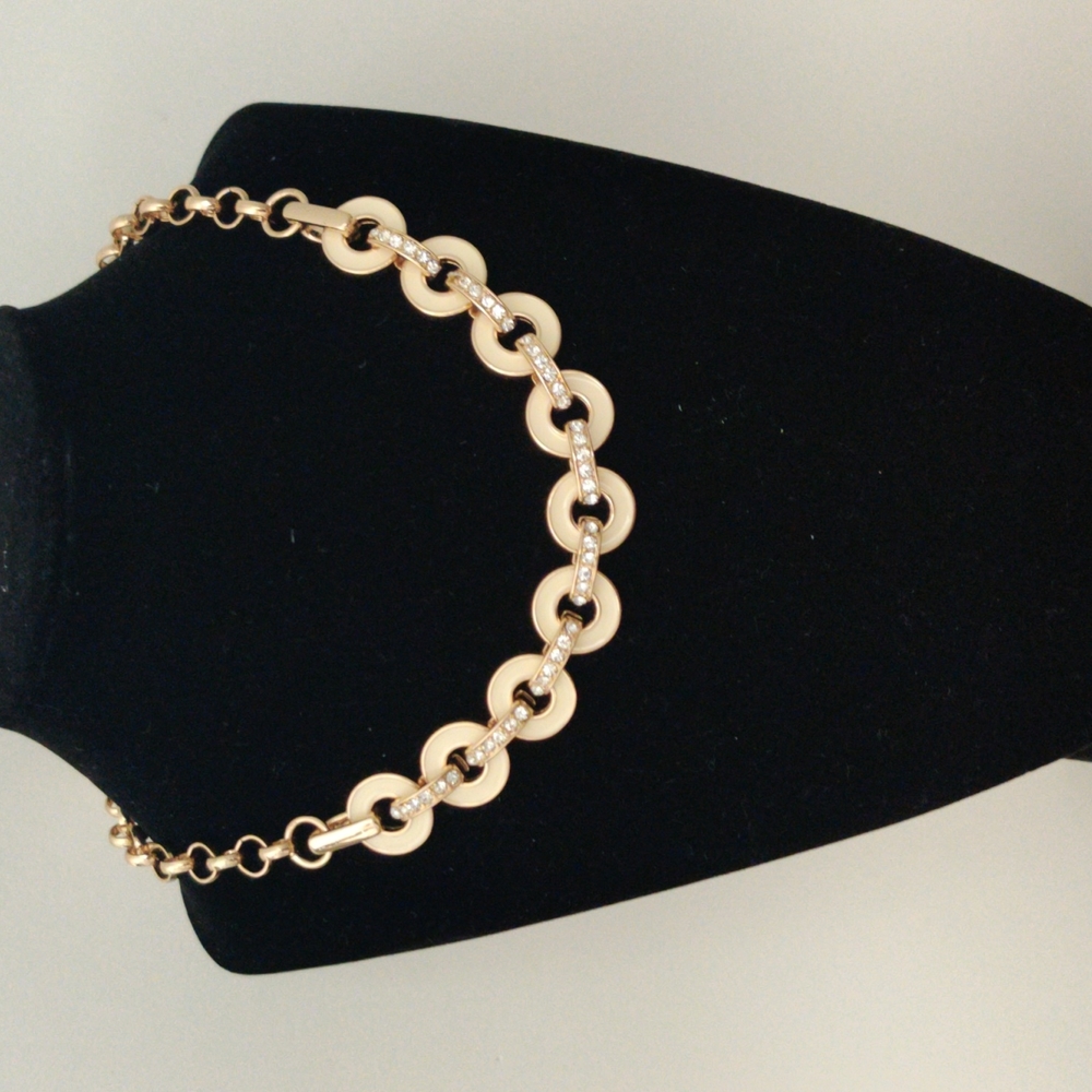 lonna & lilly link choker necklace